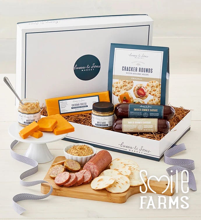 Birthday Summer Sausage & Cheese Gift Box